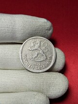 フィンランド　1マルカ白銅貨　1972年　【流通品】 　玉ちゃんNo.3187_画像5
