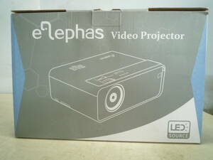 【6-3-14-3Ta】 エレファス　VIDEO PROJECTOR　W13　小型プロジェクター