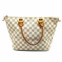 【中古】ルイヴィトン/Louis Vuitton/LV　N51186　ダミエ・アズール　サレヤPM　トート/ハンドバッグ ※汚れ・切れ有_画像2