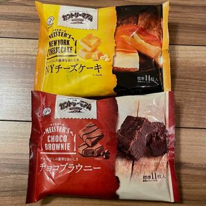 カントリーマアム NYチーズケーキ 11枚入り チョコブラウニー 11枚入り