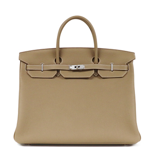 エルメス（HERMES）バーキン40 ヴォー・クリスペ・トゴ エトゥープ SAC Birkin 40 Veau Crispe Togo B刻印/2023年 新品