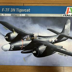 1/48双発艦上戦闘機グラマンF7F-3N Tigercat Italeri 2660の画像1