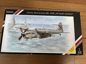 1/48雷撃機フェアリー・アビエーションFairey Barracuda Mk.II/III“Hi-tech Vertion” Special Hobby SH48028