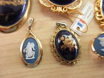  D67 LIMOGES リモージュ WEDG WOOD ウェッジウッド ペンダントトップ など ヴィンテージ アクセサリー 大量 まとめ売り まとめ TIA_画像4