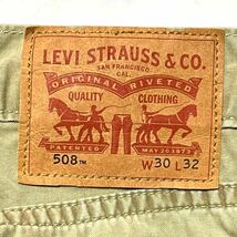 Levi's リーバイス 508 ネイティブ刺繍 ツイルパンツ サイズ30_画像6