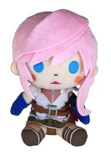 【ライトニング】FINAL FANTASY ALL STARS デフォルメぬいぐるみ vol.2 ファイナルファンタジー マスコット タグ付き新品 全高約16cm PW3