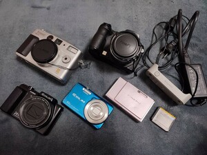 CASIO EX-ZS25 EX-H50 FUJIFilm Z3 S5000 Panasonic DMC-LC5 5台 ジャンク まとめて コンパクト デジタルカメラ デジカメ 