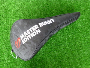 新品 パーリーゲイツ MASTER BUNNY EDITION マスターバニー ゴルフ ヘッドカバー ドライバー 1W　カモフラ 黒 ブラック　即決 送料300円