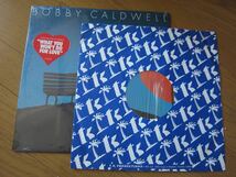 □ ボビー・コールドウェル 米盤オリジナルシュリンク＆ステッカー盤厚 メッセージ刻印あり BOBBY CALDWELL_画像4
