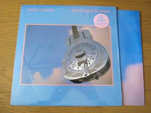 □ DIRE STRAITS BROTHERS IN ARMS 米盤オリジナルシュリンク＆ステッカー準美品！ 両面RLカット美盤！