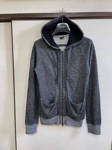 【美品】【レターパックプラス対応】 NUMBER NINE ナンバーナイン ZIP UP PARKA 霜降りパーカー フーディー HOODIE 即決早い者勝ち