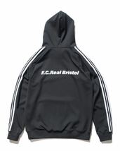 【新品未使用】 24SS 新品 FCRB f.c real bristol エフシーレアルブリストル SOPHNET ソフネットTRAINING TRACK HOODIE フーディー BLACK L_画像2