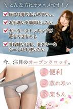 お買得な9足）セクシー 穴あき オープンクロッチ パンティストッキング パンスト_画像4