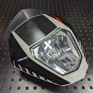 ■KTM 690 DUKE R 純正 ヘッドライト ライトカウル 実働車外し 2014年式 検索 デューク 690SMC スーパーモト [R060304]の画像2