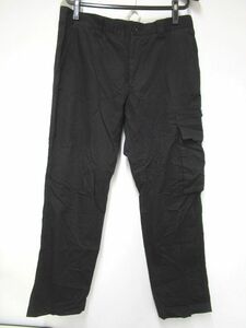 3085RMZ◎ヨウジヤマモト プールオム YOHJI YAMAMOTO POUR HOMME カーゴパンツ サイズ3 ブラック◎中古