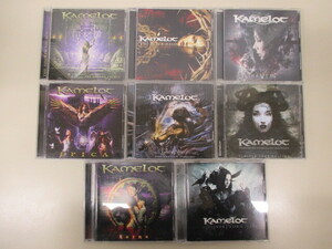 3235F◎Kamelot キャメロット CD 8点セット THE FOURTH LEGACY/THE BLACK HALO EPICA 他◎中古