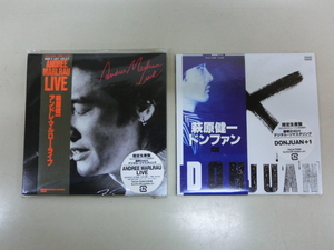 3208P◎萩原健一 ショーケン CD ANDREE MARLRAU LIVE/DONJUAN+1 紙ジャケット 2点セット◎美品【送料無料】