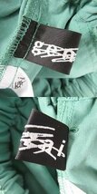 genzai/ゲンザイ Logo Pants ロゴパンツ 刺繍 グリーン GZ1102 L /060_画像5
