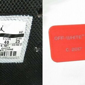 NIKE×OFF-WHITE/ナイキ×オフホワイト THE 10 AIR JORDAN 1/エアジョーダン1 AA3834-101/25 /080の画像6