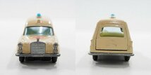 MATCHBOX/マッチボックス K-6 KING SIZE MERCEDES BENZ BINZ AMBULANCE メルセデスベンツ アンビュランス 救急車 ミニカー /000_画像2