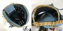 【未使用】Rawlings/ローリングス ハイパーテックカラーシンク 右投げ 軟式用 捕手用/キャッチャーミット GR3HTC2AF /080_画像3