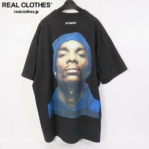 ☆VETEMENTS/ヴェトモン 2016AW Snoop Dogg/スヌープドッグ Tシャツ MH17TP15/S /000