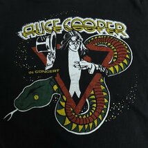 ☆Alice Cooper/アリスクーパー ヴィンテージ/ビンテージ IN CONCERT/MADHOUSE ROCK 半袖Tシャツ /LPL_画像6