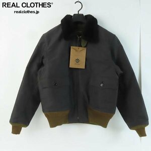 ☆【未使用】BUZZ RICKSON'S/バズリクソンズ AVIATION ASSOCIATES JUNGLE CLOTH G-1 フライトジャケット BR14935/44 /080