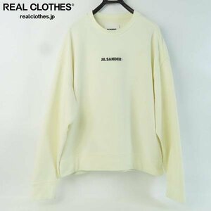 ☆JIL SANDER/ジルサンダー21AW ロゴプリントオーバーサイズ スウェット JPUT707532 MT248608/L /060