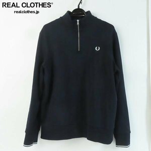 ☆FRED PERRY/フレッドペリー Half Zip Sweatshirt/ハーフジップスウェットシャツ M3574/XL /000