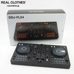 Pioneer/パイオニア DDJ-FLX4 DJ コントローラー 通電確認済み 同梱×/D1X