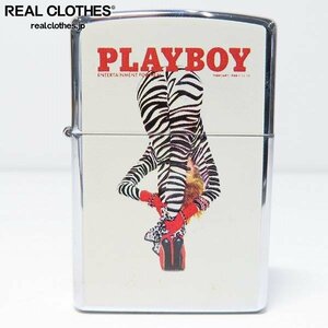 ZIPPO/ジッポー PLAYBOY/プレイボーイ ENTERTAIMENT FOR MEN/03年製 /LPL