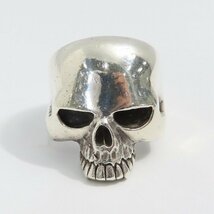 CRAZY PIG/クレイジーピッグ EVIL SKULL RING LARGE ラージエビルスカル リング 21号 /LPL_画像2