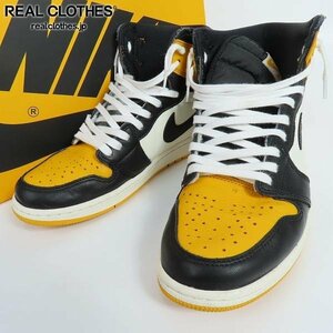 NIKE/ナイキ AIR JORDAN 1 RETRO HIGH OG TAXI/エア ジョーダン 1 レトロ ハイ オリジナル タクシー 555088-711/28 /080