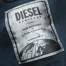 ☆DIESEL/ディーゼル 異素材MIX ジップアップジャケット S /060_画像3