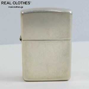 ZIPPO/ジッポー STERLING SILVER/スターリング シルバー プレーン 2002年製 /LPL