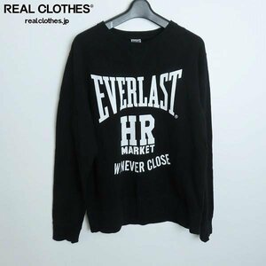 ☆EVERLAST × HRM H.R.MARKET エバーラスト × ハリウッドランチマーケット 長袖Ｔシャツ /XL /060