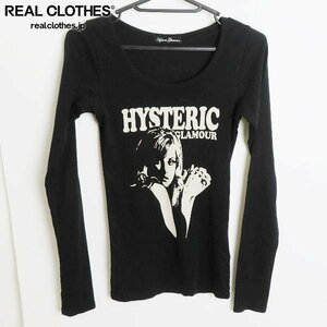 ☆HYSTERIC GLAMOUR/ヒステリックグラマー レディース DETROIT ROCK ガール ロンT 0104CL13/F /LPL