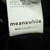 ☆meanswhile/ミーンズワイル プリーツスリーブブラウス×ディッキーズ ジャケット MW-JKT21205 01 /060_画像6