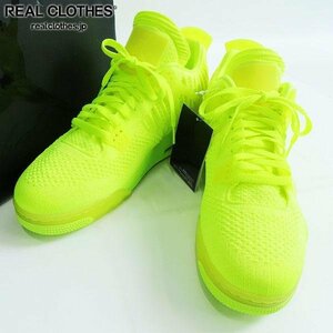 【未使用】NIKE/ナイキ AIR JORDAN 4 FLYKNIT VOLT/エアジョーダン 4 レトロ フライニット ボルト AQ3559-700/28.0 /080