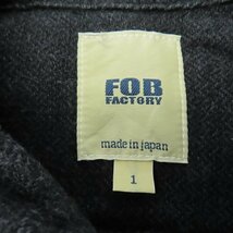 ☆FOB FACTORY/エフオービーファクトリー 日本製 長袖シャツ F3409/S /060_画像3