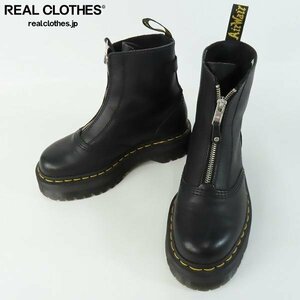 Dr.Martens/ドクターマーチン JETTA厚底フロントジップブーツ/UK5 /080