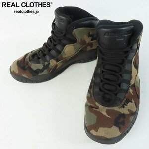 NIKE/ナイキ AIR JORDAN 10 RETRO Desert Camo/エアジョーダン 10 レトロ デザートカモ 310805-201/29.0 /080