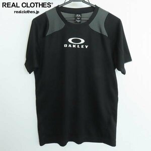 ☆OAKLEY/オークリー フィットネス シャツ 半袖Tシャツ ブラック 433804JP/M /LPL