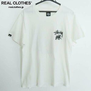 ☆STUSSY/ステューシー ラスタプリント バックプリント Tシャツ/S /LPL