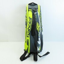 Babolat/バボラ テニスバッグ PURE AERO/ピュアアエロ 12本収納 ラケットバッグ /140_画像3