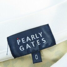 ☆PEARLY GATES/パーリーゲイツ レオパード柄 ポロシャツ/0 /LPL_画像3