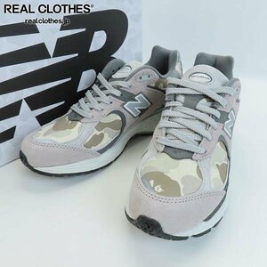 A BATHING APE/ア ベイシング エイプ × New Balance/ニューバランス Dワイズ スニーカー M2002RBG/26 /080