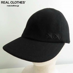 sacai×KAWS/サカイ×カウズ 刺繍 Melton cap/メルトンキャップ 21-0289S/1 /000