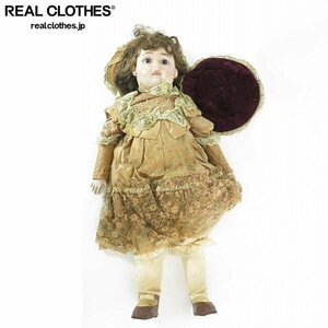 【ジャンク】Collectors Doll/コレクターズドール ビスクドール 西洋人形 陶器製 全長約80cm /140